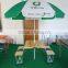 Wooden portable customized table logo printing for promotion