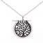 Top selling stainless steel locket,essential oil diffuser locket,tree of life locket