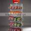 Metal Wire Basket Display Rack