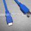 Flat Micro USB 10pin Charging cable USB3.0