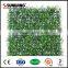 High quality outdoor wall garden artificial leaves leaf fence
