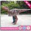 Lifelike walking t-rex dinosaur costume