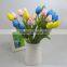 Wholesale Wedding Flower for Gift Artificial Flower Tulip Fabric Flower