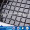 25x25 black glazed ceramic mosaic swimming pool tile