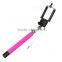 camera selfie stick, selfie stick with cable, monopod selfie stick,