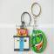 oem custom keychain/soft pvc keychain/rubber keychain