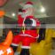 high quality Inflatable Christmas Santa Claus model, inflatable cartoon for Christmas