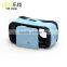 Lower Price Vr Box 3d Glasses Vr Mini Leji Virtual Reality Headset 3d Glasses For 3.5 - 6.0 Inch Smartphone