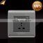New style high-quality stainless 1 gang swiched socket with USB                        
                                                Quality Choice