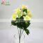 artificial 9 heads costume plastic lily flower