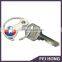 ODM Custom Logo Promotional Metal Key Holder With Epoxy Sticker