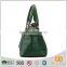 P131-B2558 Dark green Ostrich pattern lady leather bag from china bags factory