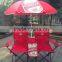 Cheap hot-sale camping double beach chair with icebag