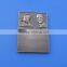 Free artwok custom handbag metal tags wholesale