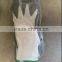 factory hot sales white nylon grey nitrile working gloves