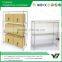 2015 hot sell NSF 150KGS 72x24 inch heavy duty 4 layer chrome wire shelving (YB-WS057)