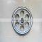 Guide wheel pattern paint roller blind fabric