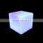 2014 LED color changing family indoor decoration glass square table lamp