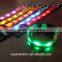 Made in china high quality fashional retractable led pet collar nylon cheap dog collar led leash