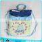 Fashion forward styles folding towel bag in cotton velour printed