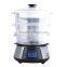 11.5L electric digital stainless steel food steamer