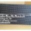 latest product of china semi outdoor single color p10 led display