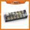 Black Brass Earth TB Series Screw Fixed Terminal Block TB1503 600V 3P