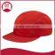 design blank 5 panel camp cap/ plain flat brim 5 panel cap