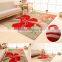 Home Textile Decoration Floral Pattern Acrylic/Nylon Microfiber Area Rug
