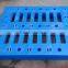 2014 New product rotomolding plastic pallet with iron bars