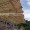 PVC tensile fabric architecture membrane covering stadium grandstand , PVDF tensioned architecture gymnasium