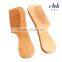 Health Care & Peach Wood Wodden Circular Comb With Handle