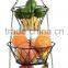3-Tier Round Iron Hanging Basket