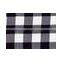 wholesale yarn dyed twill check cotton brushed black&white gingham flannel fabric of 21s for shirts dress