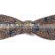 2016 latest design high quality pre-tied skinny cotton bowties for men