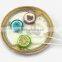Rose Flower Handmade Lollipop and Flat Fruits Lollipop Candy