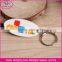 Custom Souvenir Rubber Keychain 3D Soft PVC Keychain Keyring Key Tag
