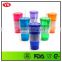 FDA Certification 20 oz plastic double wall bling band tumbler