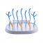 Friendly and convenient anti bacterial sprout drying shelf for baby feeding bottle bpa free