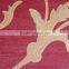 deep embossed pvc wallpaper /wall murals with decorative flowers