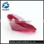 China gemstones manufacturer pear shape red diamond cut loose ruby
