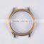 OEM 316 Stainles Steel Watch Case Vacuum Plating Rose Gold Bezel Watch Case Men