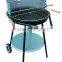 portable simple round charcaoal bbq grill
