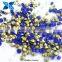 Hot fix Sapphire blue point back loose rhinestone type for jewelry making