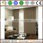 100%b polyester striped faux linen blackout fabric for living room curtain
