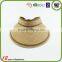 2015 Designed Wholesale Custom Straw cap beach Flower Sun Visor hat