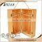 Fashionable best selling Unique designed finished wood 12 bottle wooden wine boxe