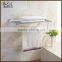 11720-CP New design zinc alloy chrome bathroom accessory towel shelf