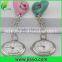 Hello Kitty heart-shape stainless steel nurse brooch watch