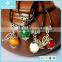 Fashion Antique Natural Crystal Agate Bead with Leaf Pendant Jewellery